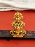 antique kumkum box, Laxmi idol, Rajwadi polish