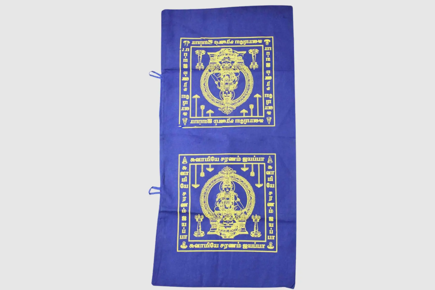 Pumiroots-AyyappanPooja-BAG-IRU-BLU-1 Sabarimala Irumudi bag in traditional blue cloth
