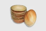 7 inch round bowl for soup or pasta, made from palm leaf (700ml)