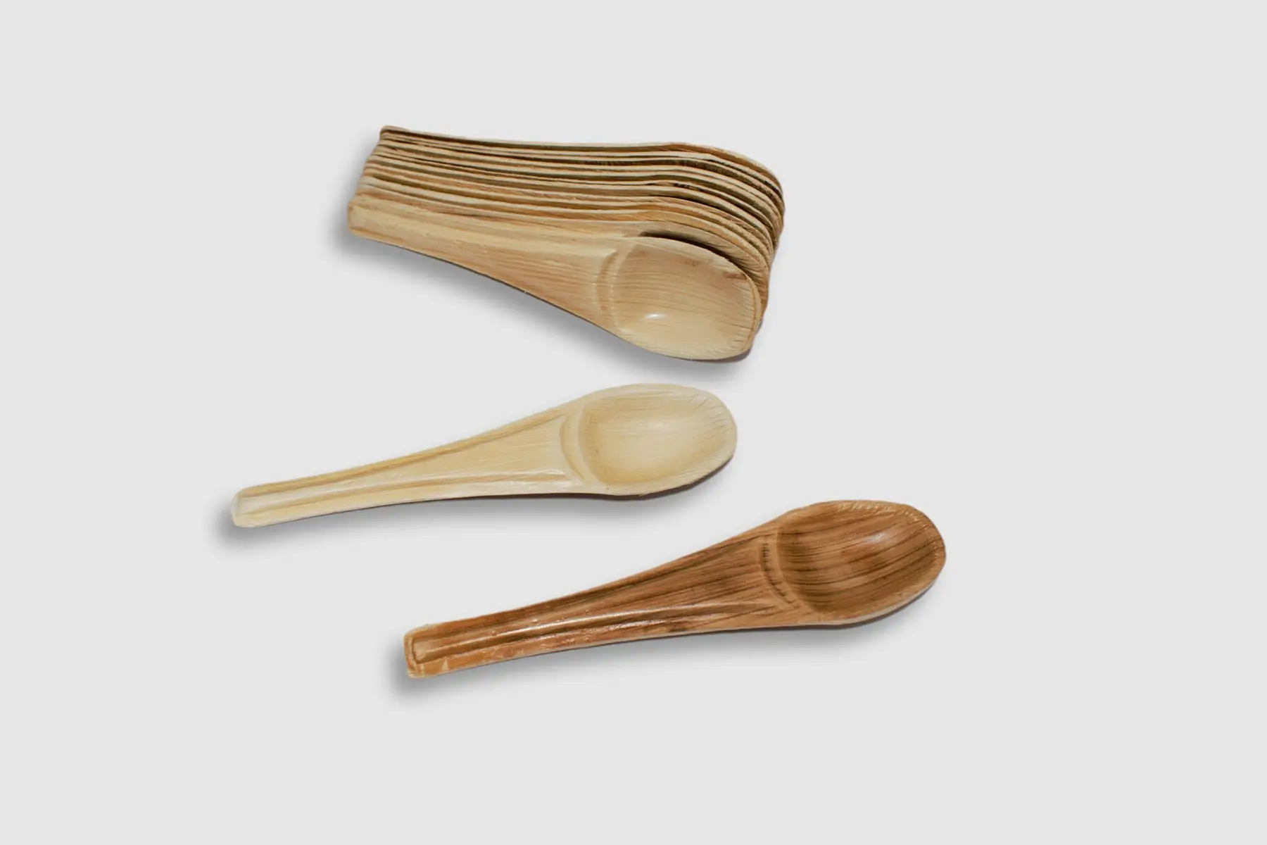 Pumiroots-EcoFriendly-Designer-Spoon-1 6 inch palm spoon, eco-friendly dessert spoon