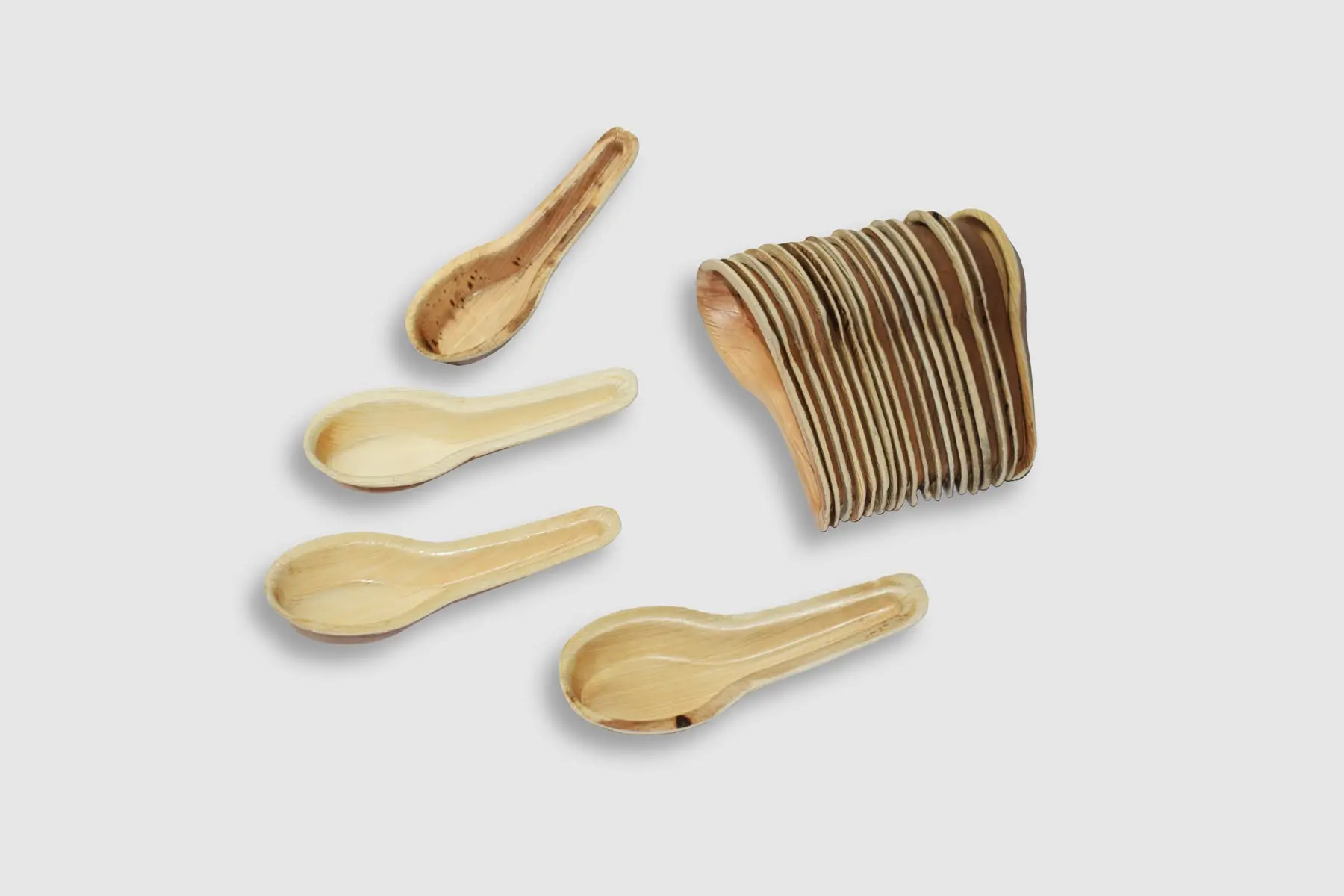 Pumiroots-EcoFriendly-Soup-Spoon-1 palm leaf soup spoon, eco-friendly and compostable