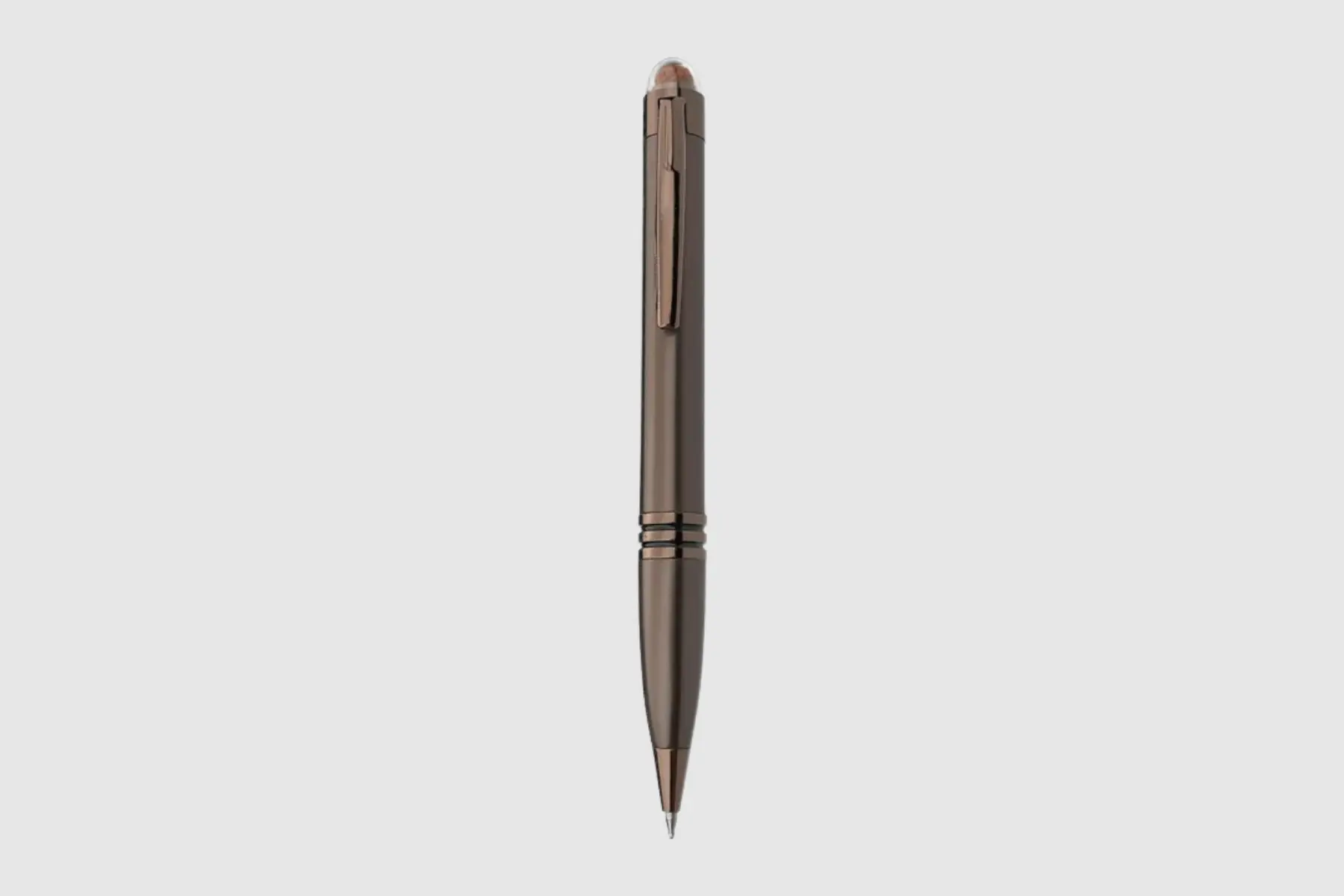 Pumiroots-Pen-DEV-COF-1 Coffee Rudraksha pen with scented ink and brass body
